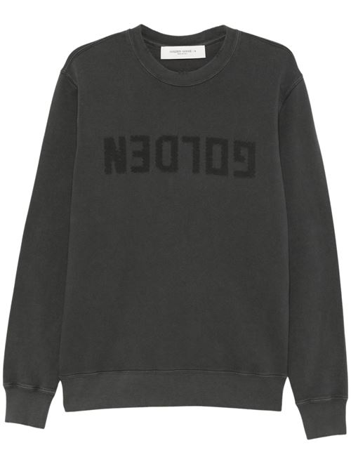 Sweatshirt with logo GOLDEN GOOSE | GMP01223P00064260318